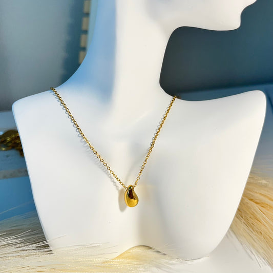 Aurora Drop, 18K Gold Plated Steel