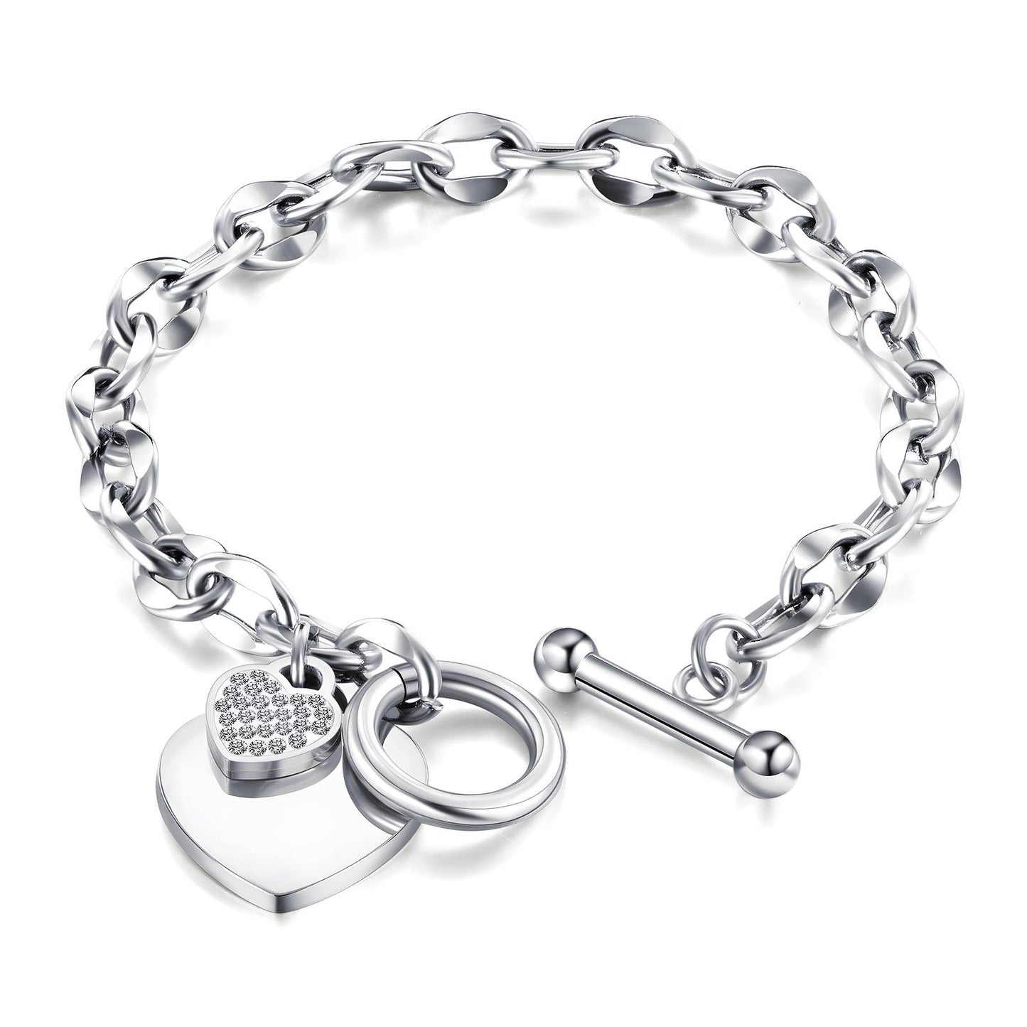 Cherish , Stainless Steel Bracelet