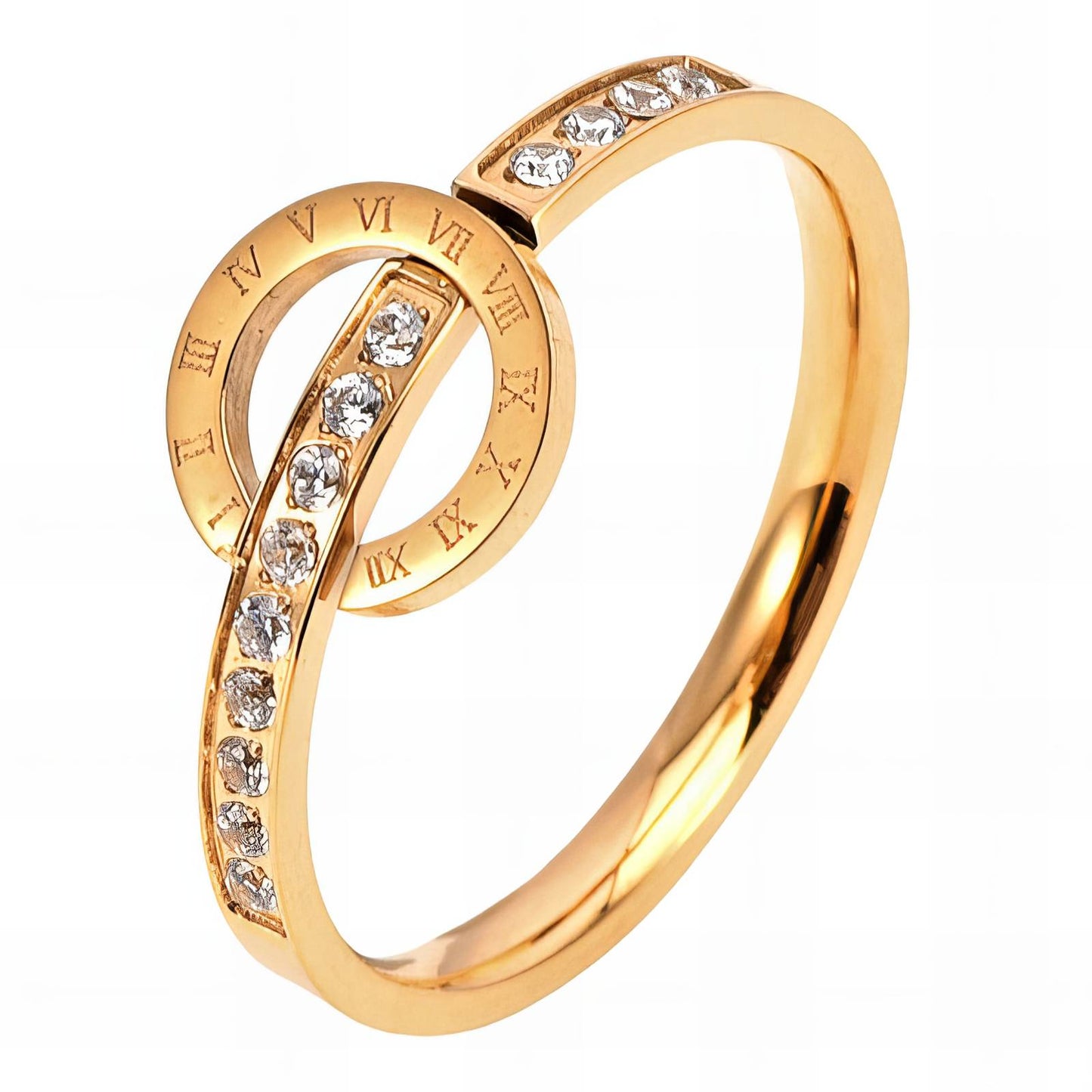 Eterna , 18K Gold Plated Steel