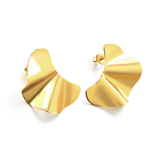 Lumière Bloom, 18K Gold Plated Earring